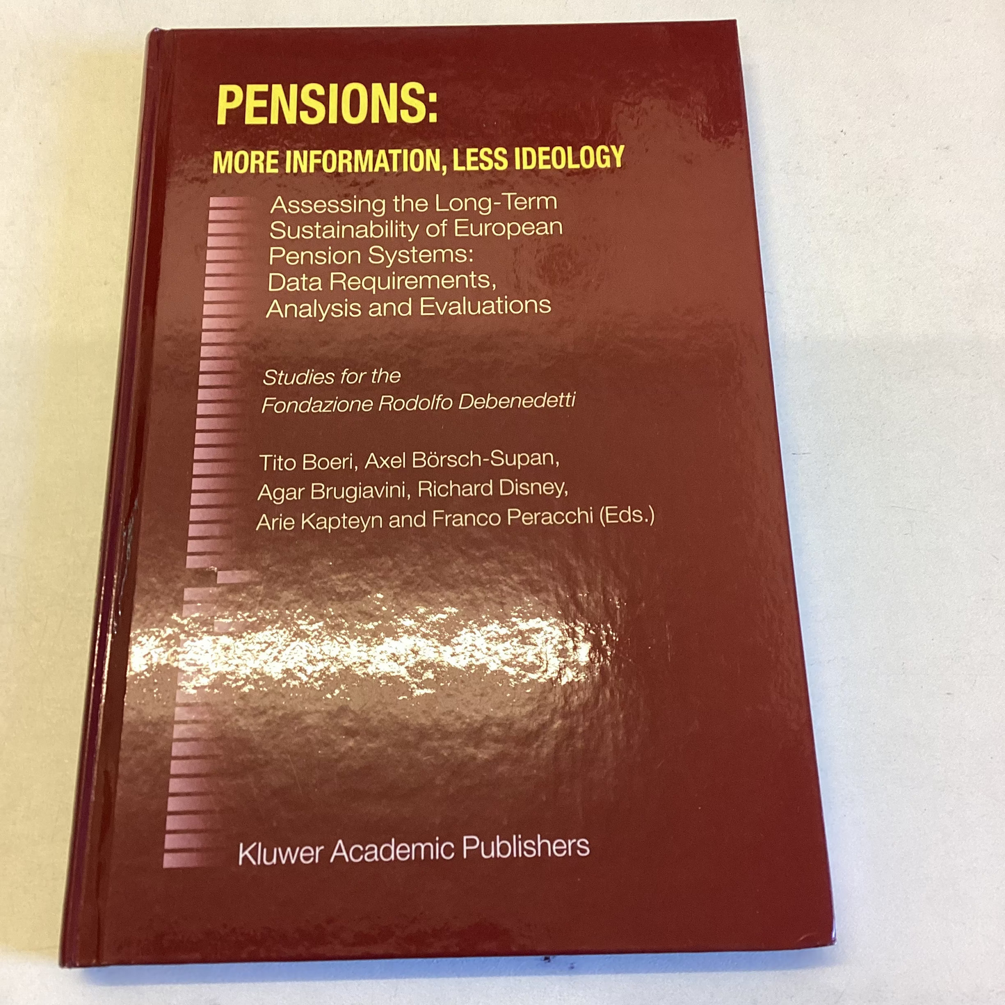 Pensions More Information less Ideology