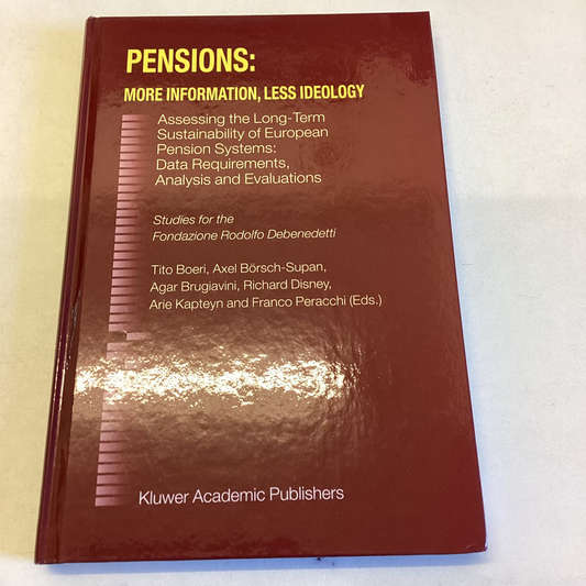 Pensions More Information less Ideology