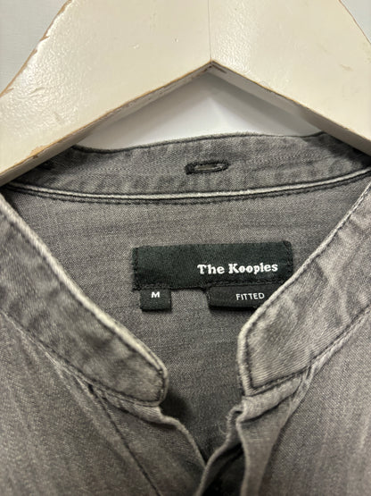 The Kooples Grey Denim Shirt Medium