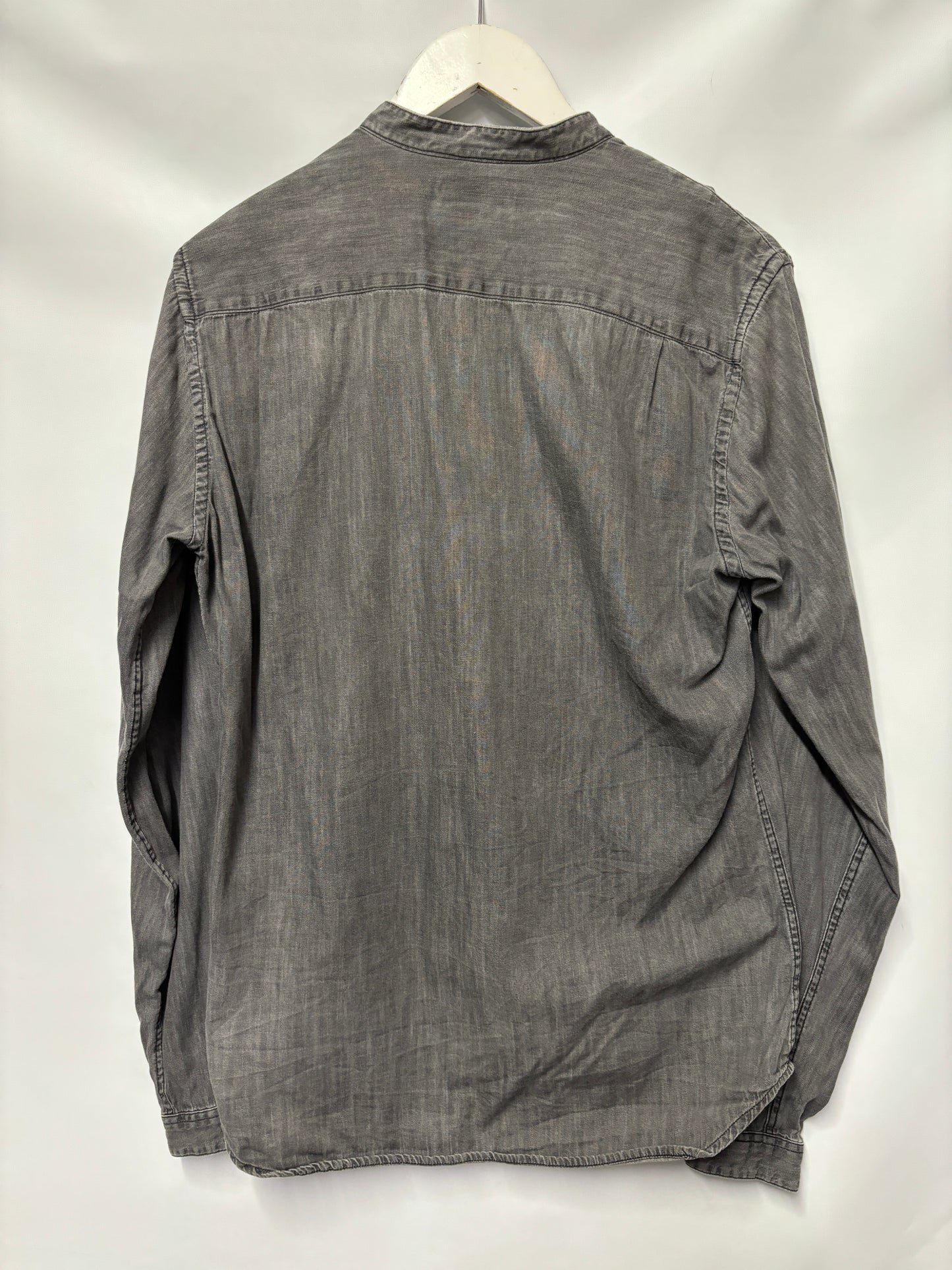 The Kooples Grey Denim Shirt Medium