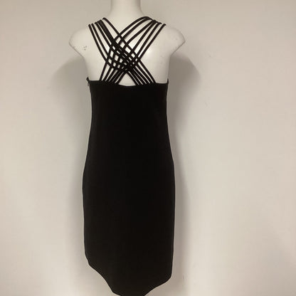 M&S Limited Black Crossover Straps Dress Size 8