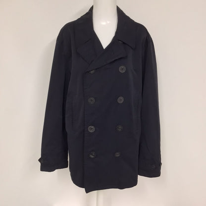 Polo Ralph Lauren Navy Blue Mac Trench Coat Size L