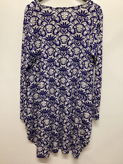 The Masai Clothing Company Blue and White Tunic Dress Size M