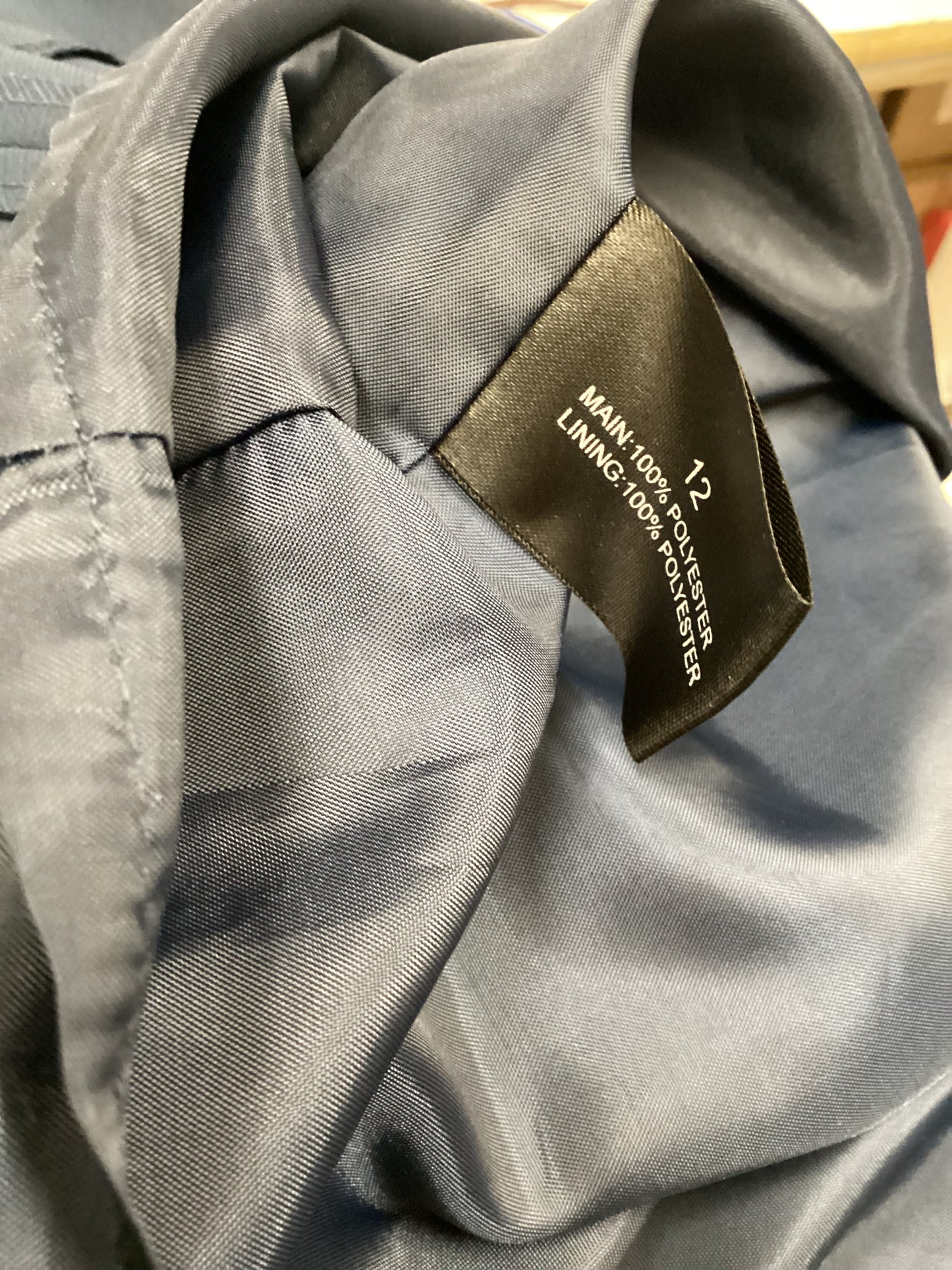 Linea Navy Blue Office Dress Size 12