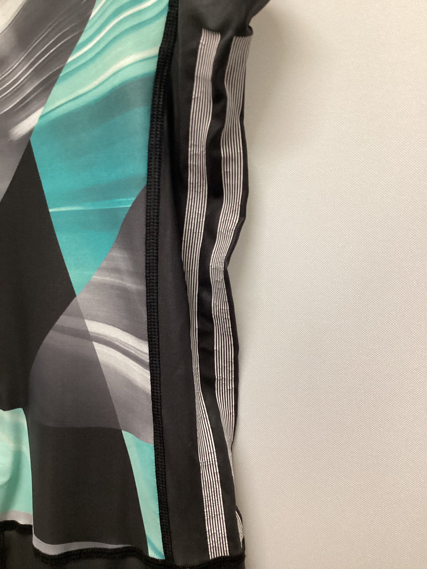 BNWT Adidas Thriatlon Performance Suit Black and Aqua Size L