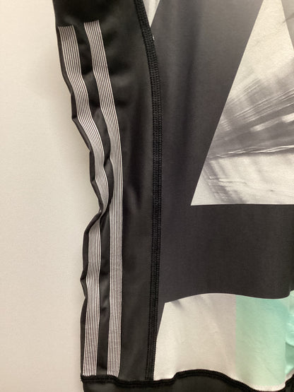 BNWT Adidas Thriatlon Performance Suit Black and Aqua Size L