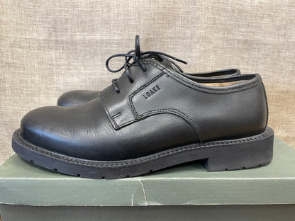 Loake New in Box Black Leather Lace Up Shoes UK 8.5