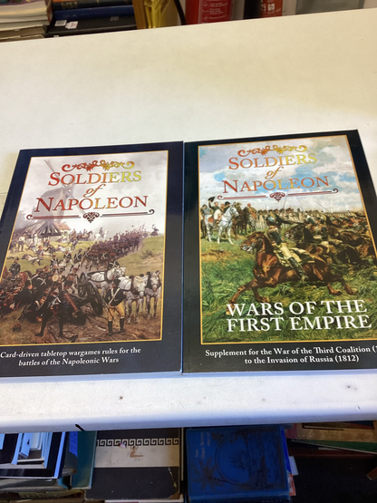 Soldiers of Napoleon Wars of The First Empire Supplement  and Card-Driven Tabletop