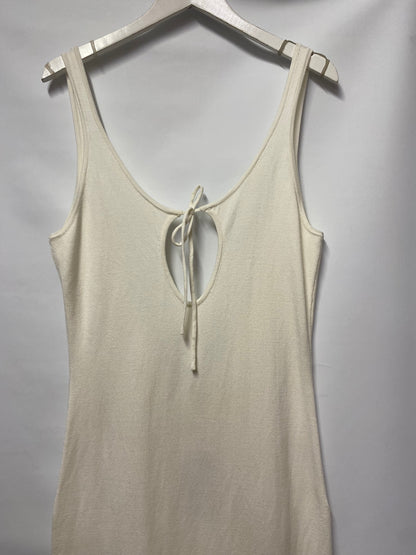 Meshki Sleeveless Cream knit Dress XL BNWT