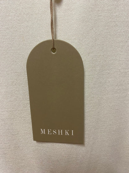 Meshki Sleeveless Cream knit Dress XL BNWT