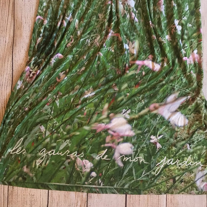 Agnès B. Green Garden Grass Photoprint Long Skirt Size 8 UK (size 1 on label)