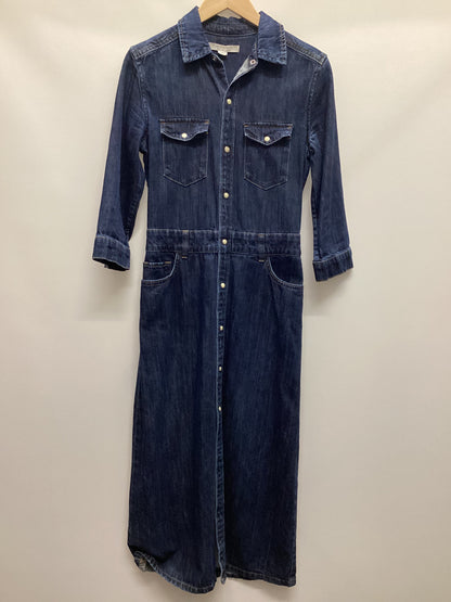 AllSaints Polly Blue Denim Dress Size 4