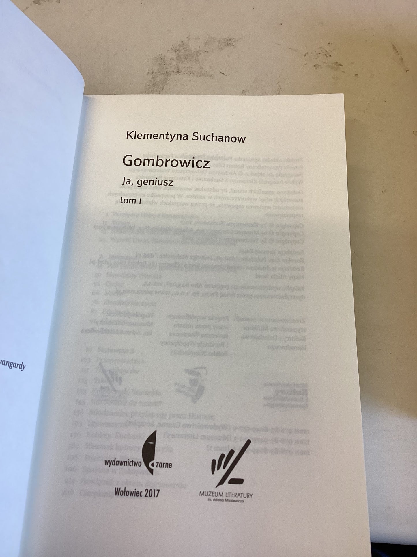 Gombrowicz Ja Geniusz Vol 1 Vol 2 Klementvna Suchanow