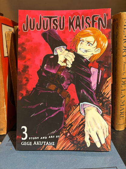 Jujutsu Kaisen Vol 1,2,3,4,5,6 by Gege Akutami