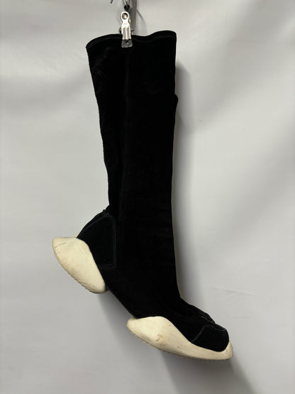 Rick Owens x Adidas Black Suede Sock Boots 6