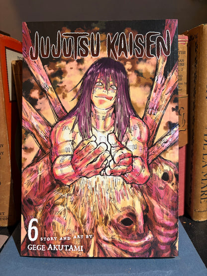 Jujutsu Kaisen Vol 1,2,3,4,5,6 by Gege Akutami