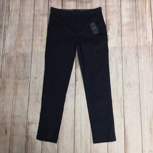 BNWT Ted Baker Dark Navy Blue Ted Genay Slim Chino Trousers RRP £90 Size 30S