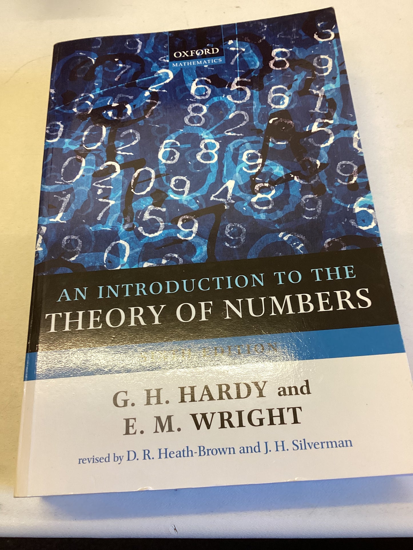 An Introduction To The Theory of Numbers Sixth Edition G H Hardy and E M Wright