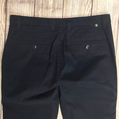 BNWT Ted Baker Dark Navy Blue Ted Genay Slim Chino Trousers RRP £90 Size 30S