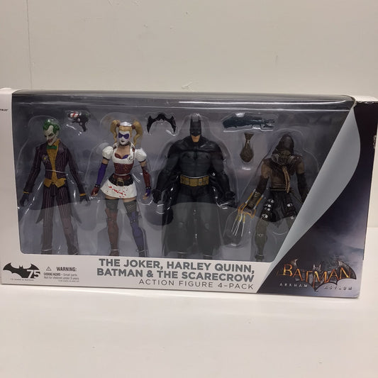 BNIB DC Batman Arkham Asylum Action Figure 4-Pack