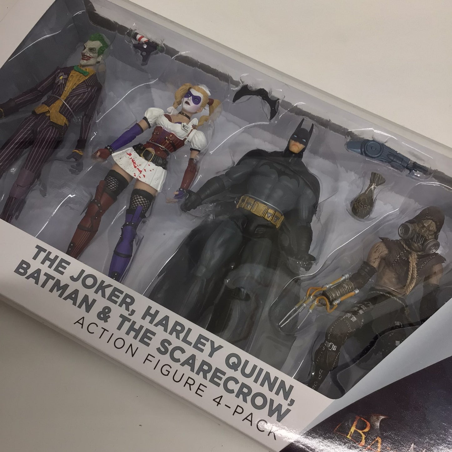 BNIB DC Batman Arkham Asylum Action Figure 4-Pack