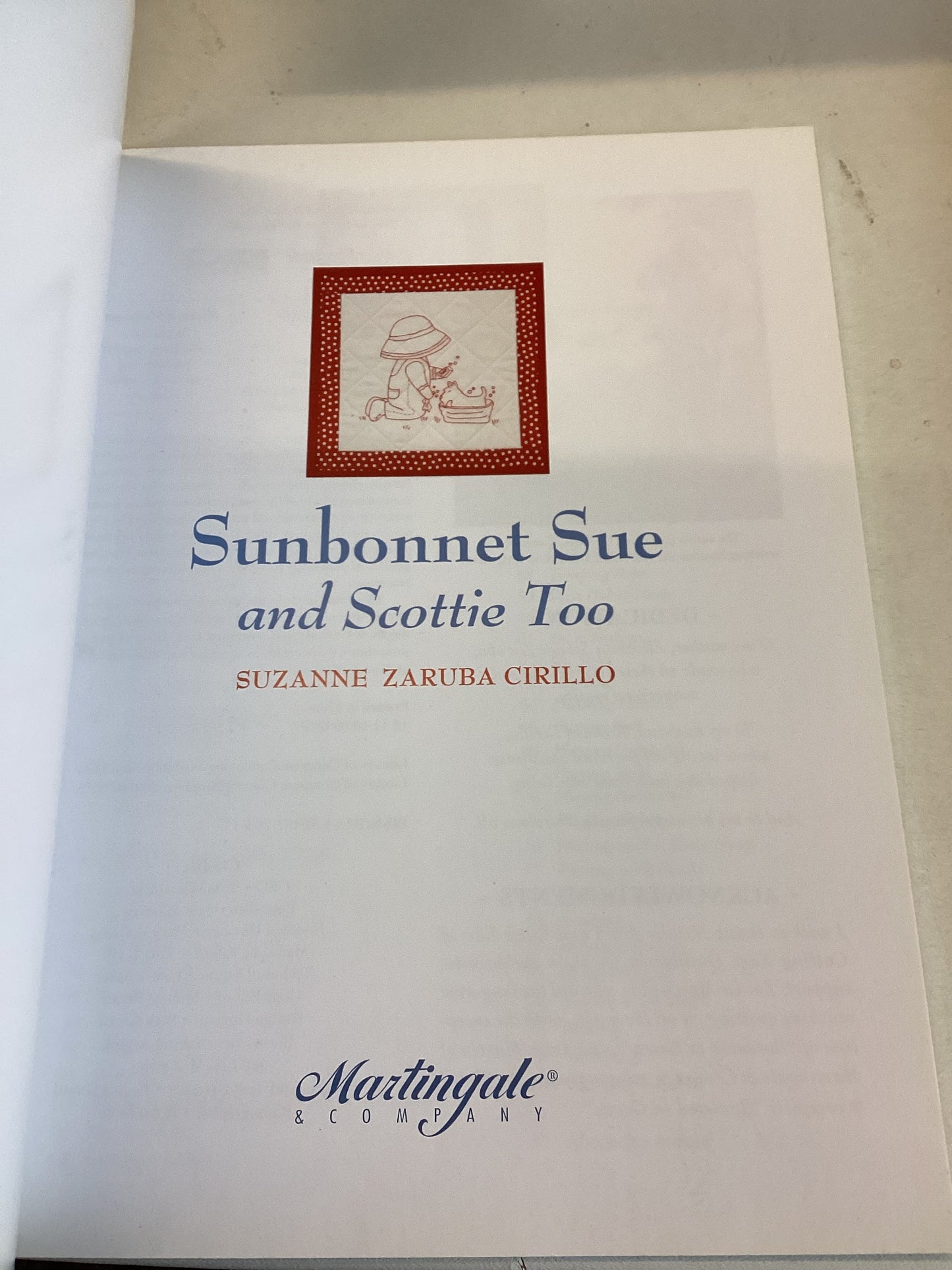 Sunbonnet Sue and Scottie Too Suzanne Zaruba Cirillo