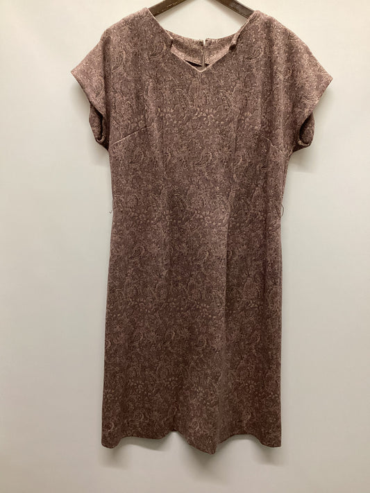 Vintage Sparkly Paisley Dress Size L