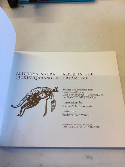 Alitji In The Dreamtime Bilingual
