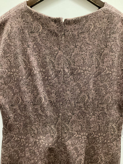 Vintage Sparkly Paisley Dress Size L