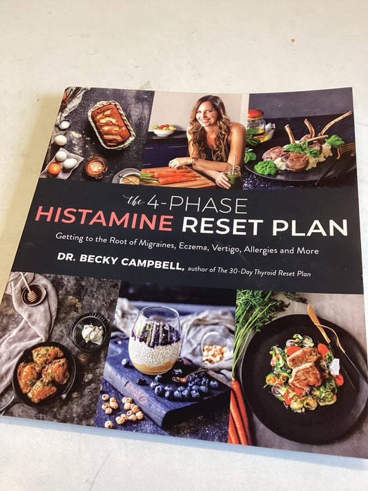 The 4-Phase Histamine Reset Plan Getting to The Root of Migraines, Eczema, Virtigo, Allergies and More