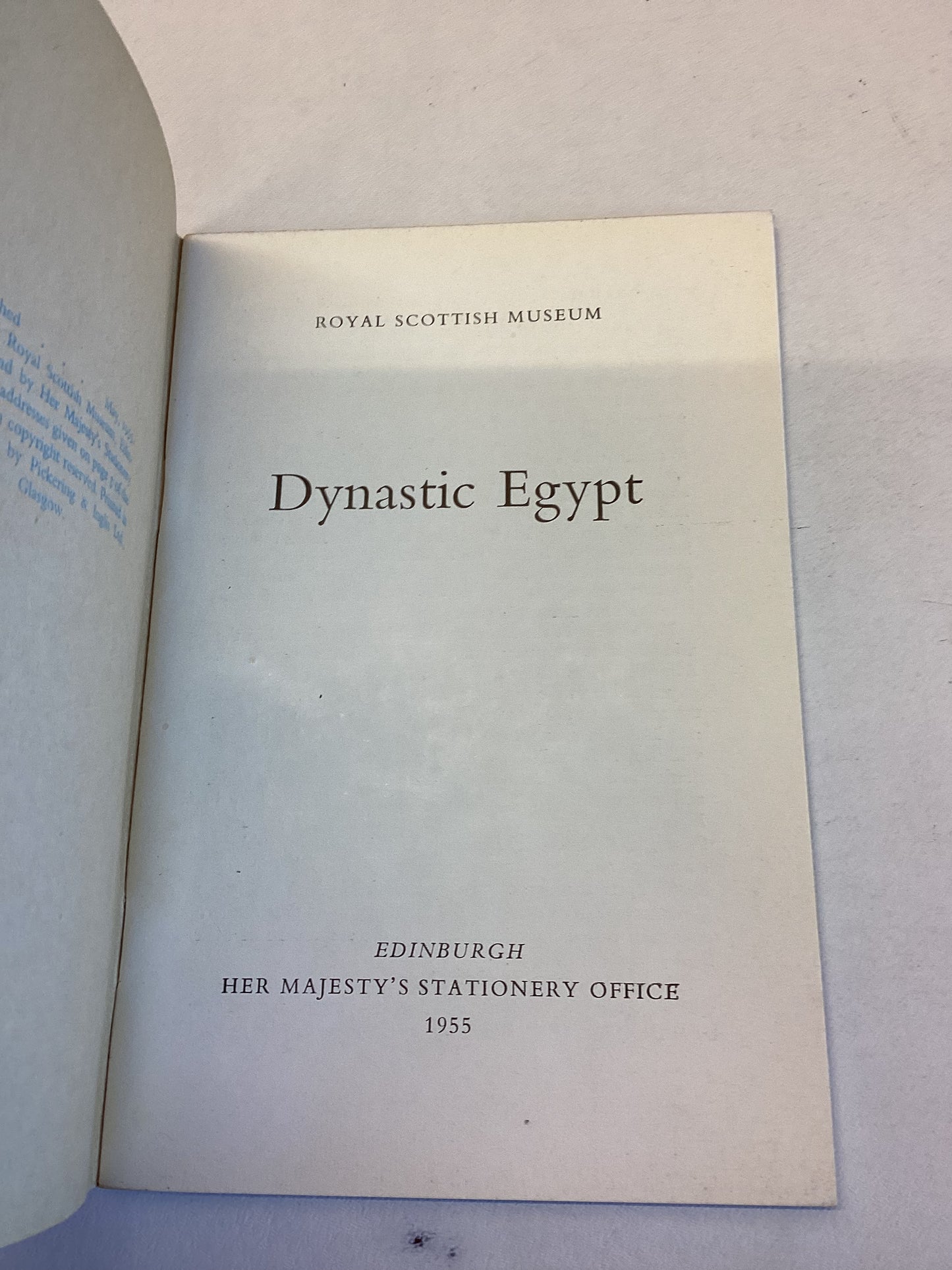 Dynastic Egypt In The Royal Scottish Museum