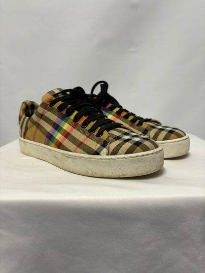 Burberry Novacheck Canvas Pride Sneakers 6