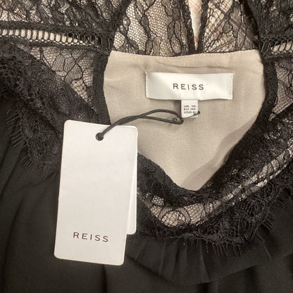 BNWT Reiss Rexie Lace Black Dress Size 10