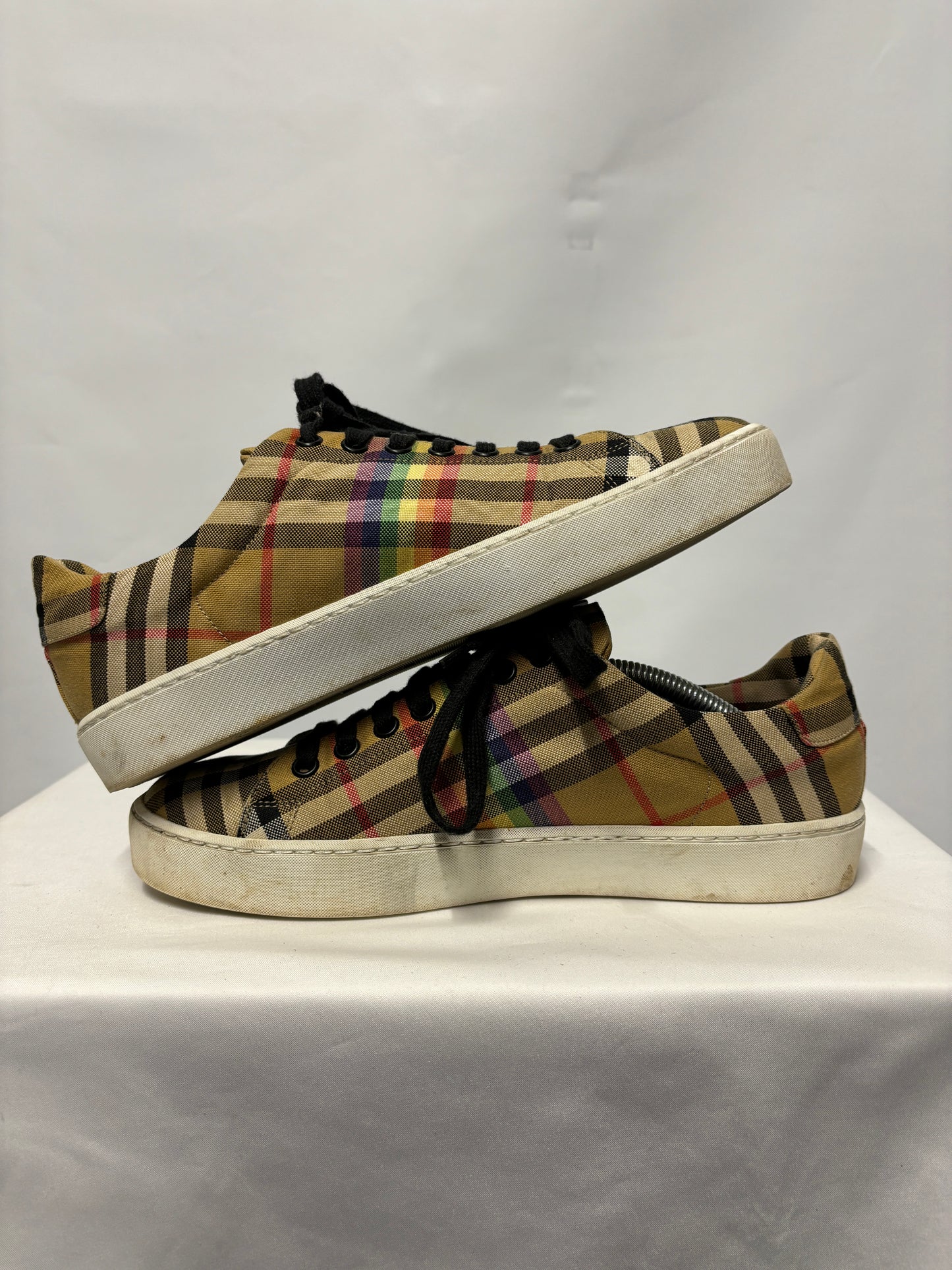 Burberry Novacheck Canvas Pride Sneakers 6