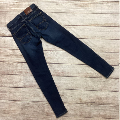 Hollister Blue Super Skinny Stretch Jeans W26 L30