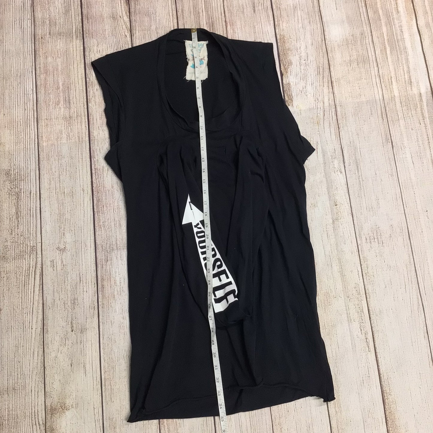 Vivienne Westwood Worlds End Black 'Do It Yourself' Drape Vest Size M/L