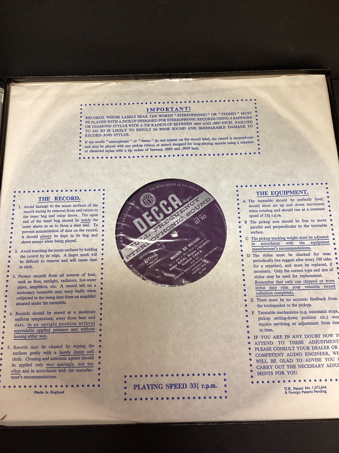 Wagner – Die Walküre – Collectible Vinyl Box Set