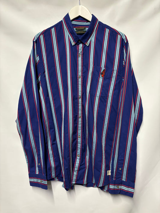 Scotch & Soda Blue Striped Shirt