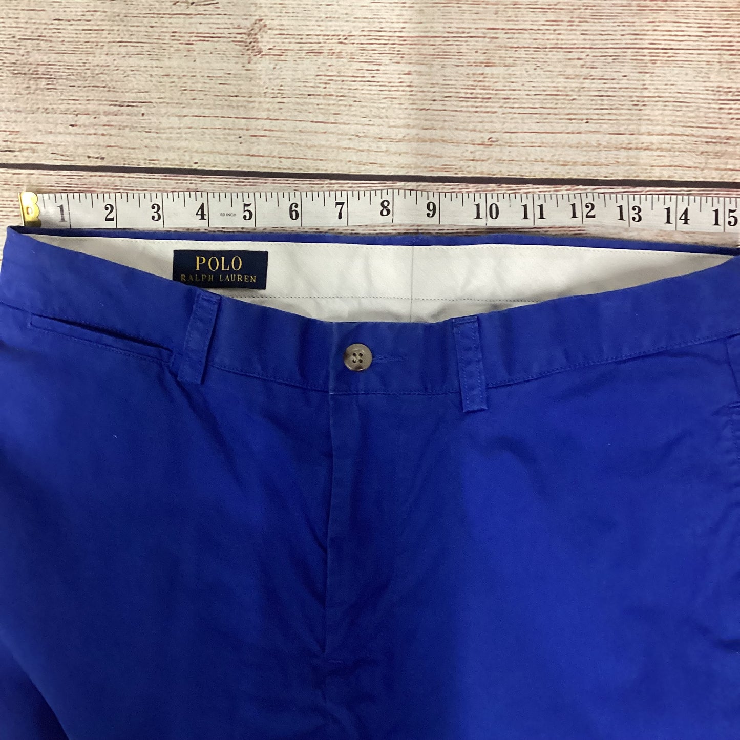 Ralph Lauren Polo Blue Cotton Chinos W32 L32