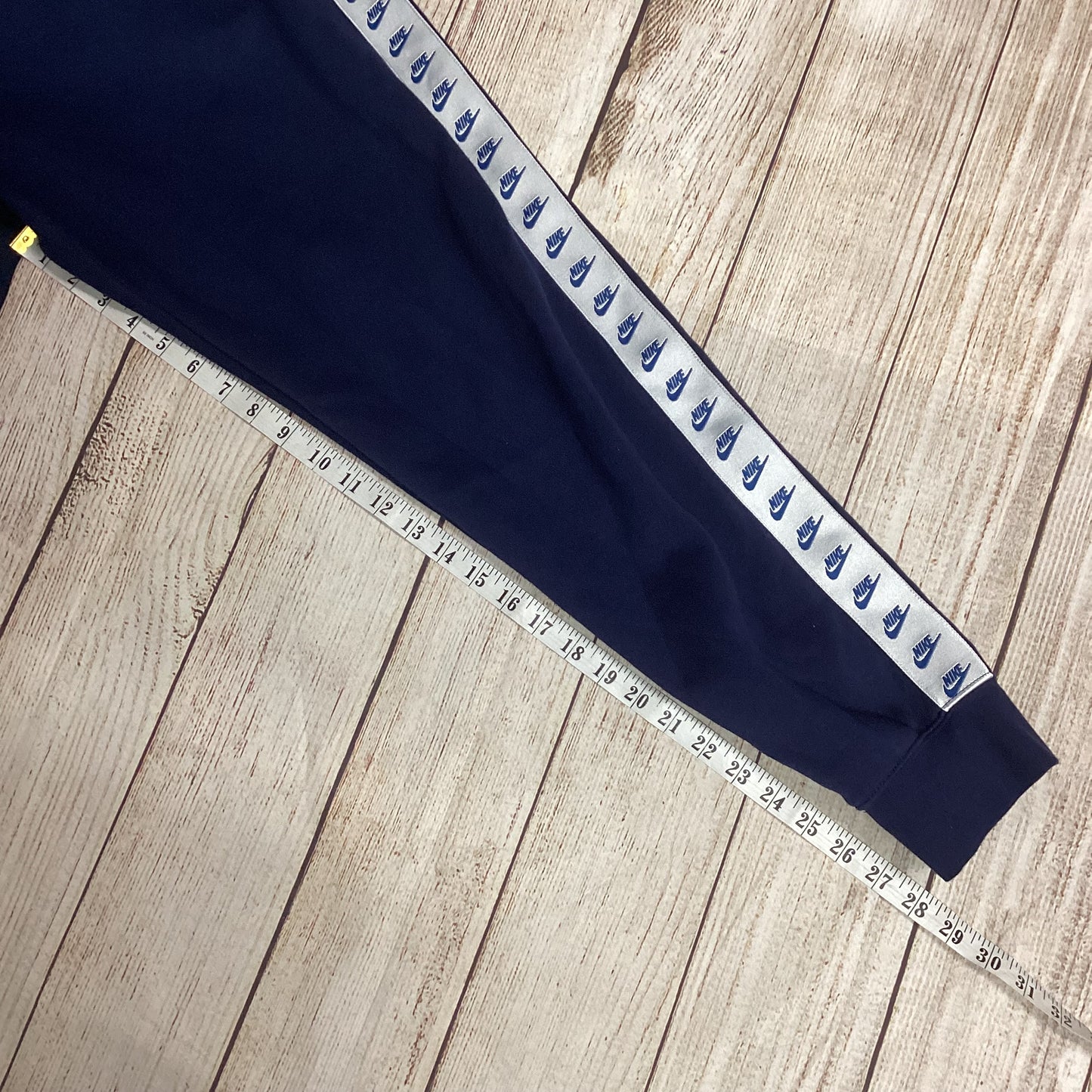 Nike Blue Cotton Hoody Jogger Set Size L