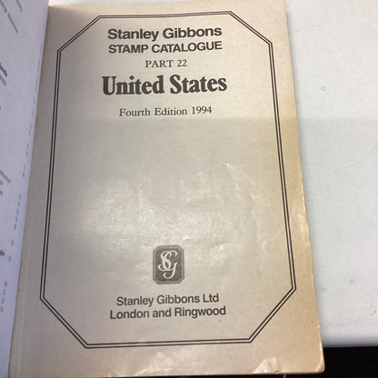 Stanley Gibbons Stamp collection Part 22 1993 United States 4th Edition