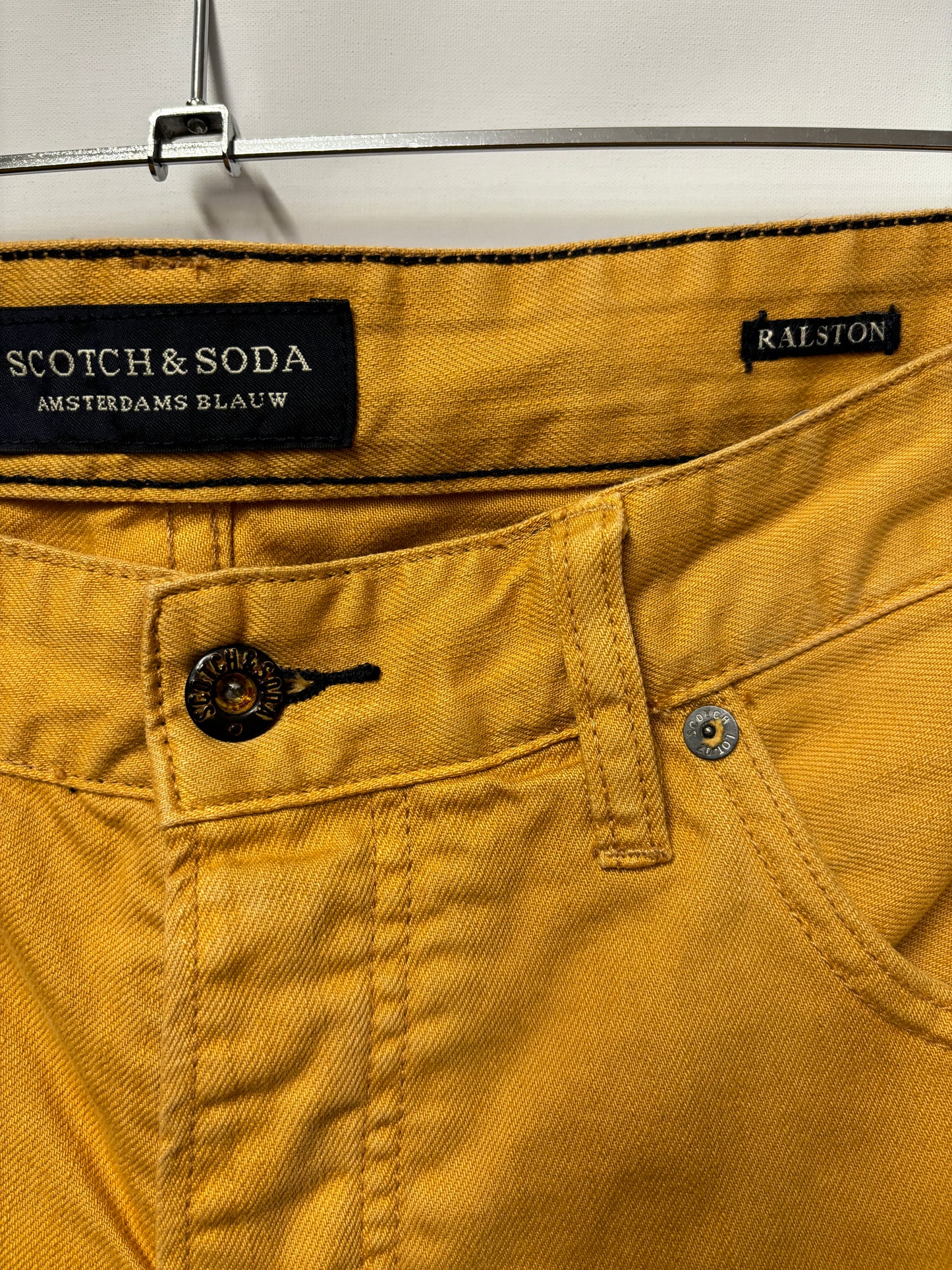 Scotch & Soda Orange Denim Jeans W36