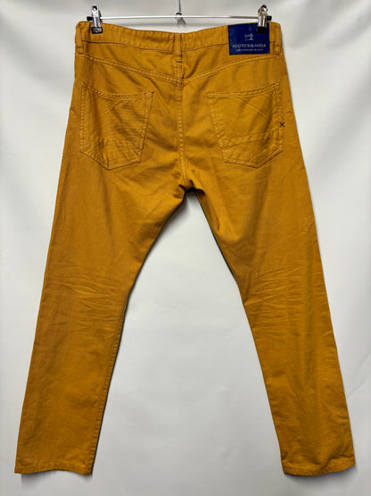 Scotch & Soda Orange Denim Jeans W36