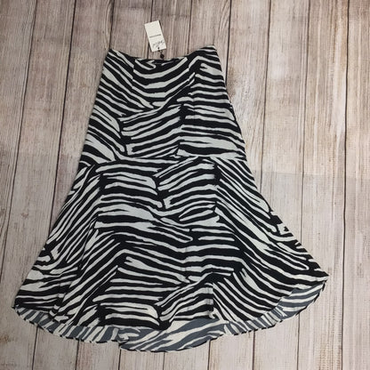 BNWT Whistles Black & White Zebra Print Size 6