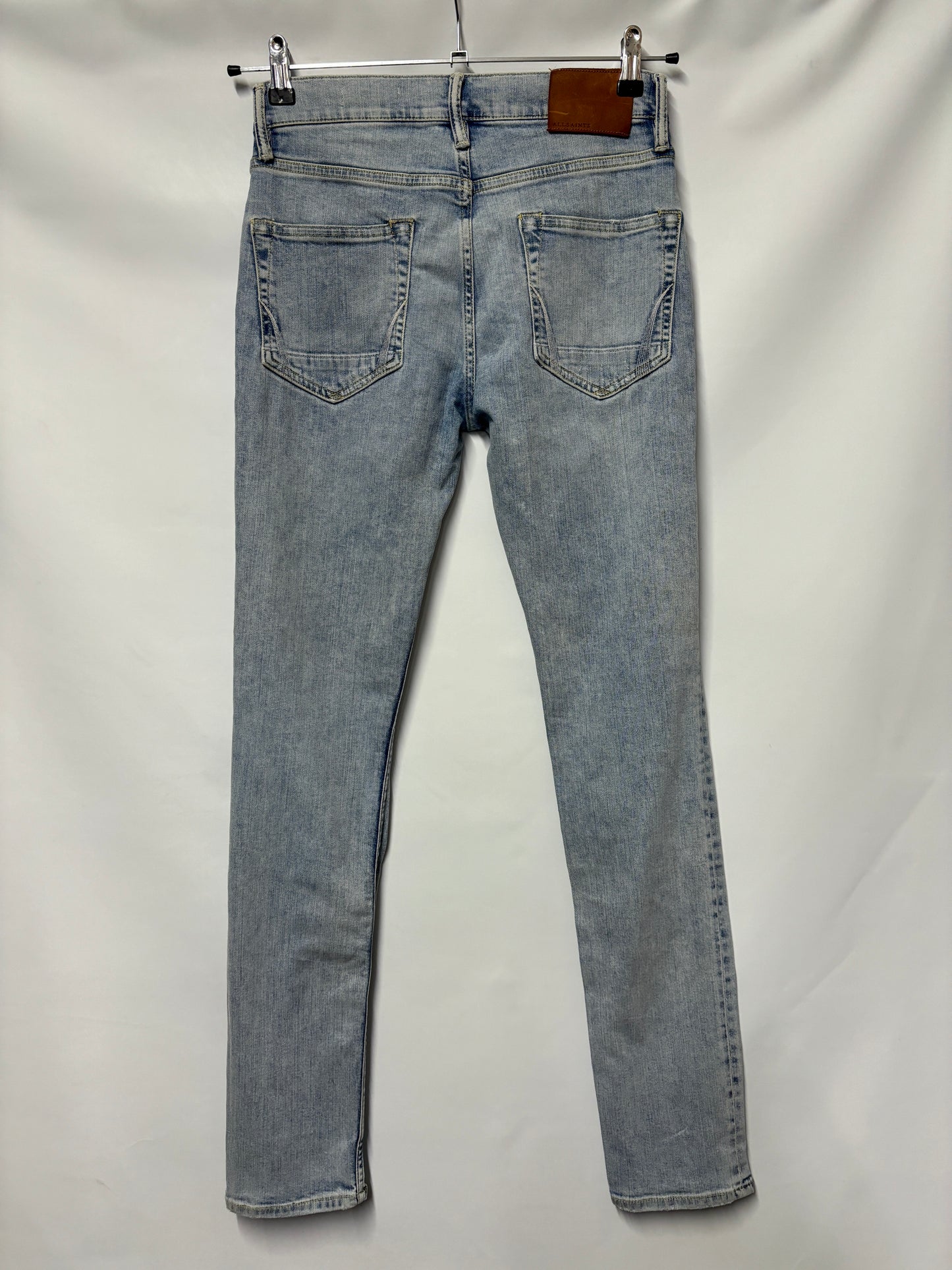 All Saints Light Blue Cotton Jeans W26