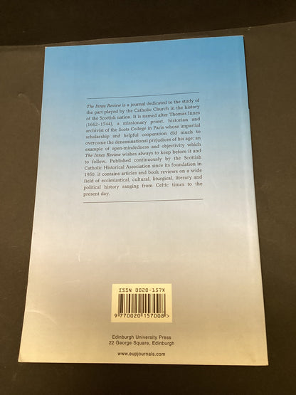 Innes Review – Volume 63, Issue 1