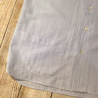 Unfeigned Light Blue Stripe Short Sleeve Shirt Size M