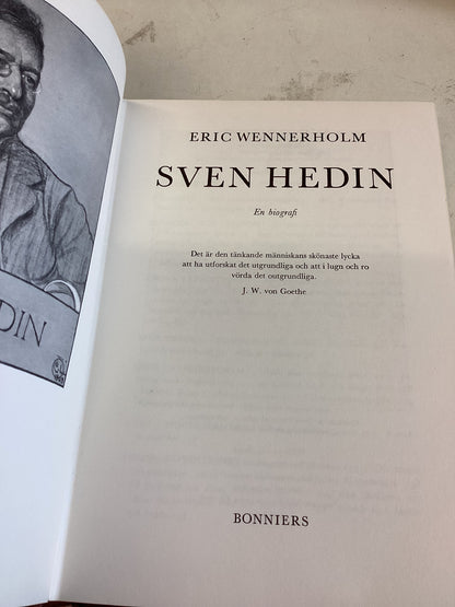 Sven Hedin Eric Wennerholm  Swedish