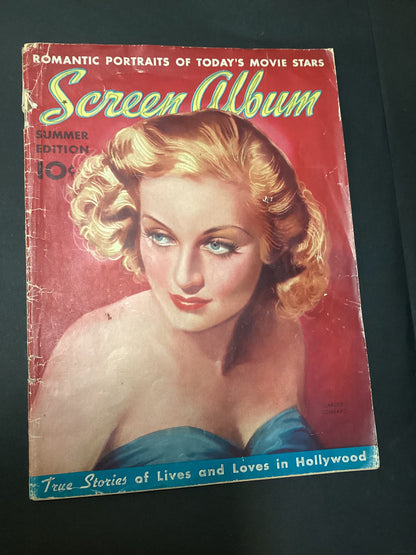 Screen Album “Romantic Portraits of Today’s Movie Stars”