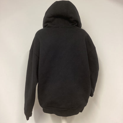 ARNE Black Cotton Zip Up Hoody Size L